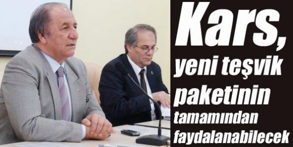 Vali Kara, “Kars, yeni teşvik paketinin tamamından faydalanabilecek!”