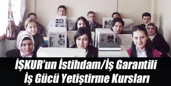 İş Garantili İş Gücü Yetiştirme Kursları