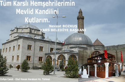 KARS BELEDİYE BAŞKANI KANDİL MESAJI