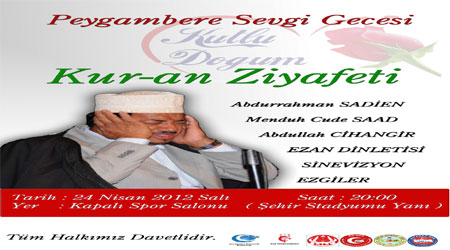 Kars'ta Kur-an Ziyafeti
