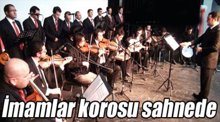 Kars'ta İmamlar korosu Sahne Aldı