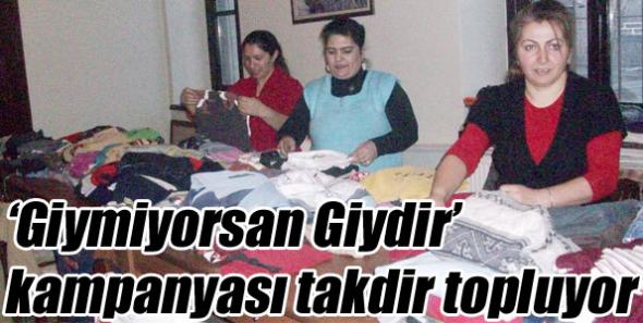 ‘Giymiyorsan Giydir’ kampanyası