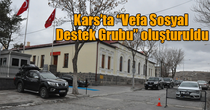 Kars’ta 65 yaş üstü için “Vefa Sosyal Destek Grubu” oluşturuldu