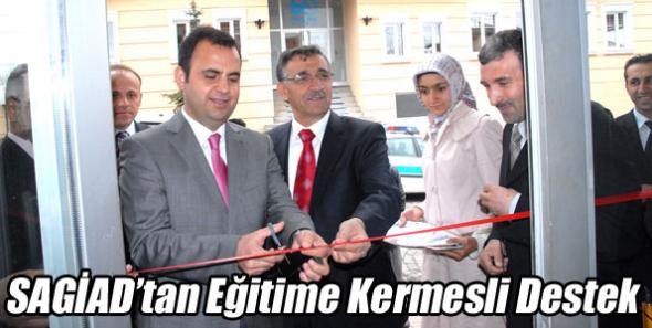 Sarıkamış’ta SAGİAD’tan Eğitime Kermesli Destek