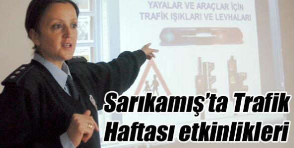 Sarıkamış’ta Trafik Haftası etkinlikleri