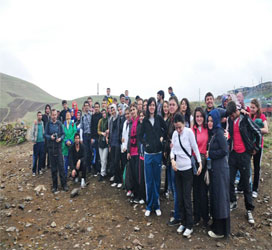Kars’ta Trekking yürüyüşü