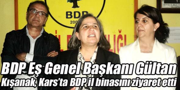 Kışanak, Kars’ta BDP il binasını ziyaret etti