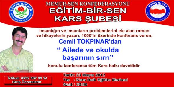 Eğitim Bir Sen Kars Şubesi kültür etkinlikleri