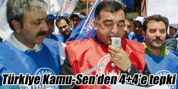 Türkiye Kamu-Sen’den 4+4’e tepki