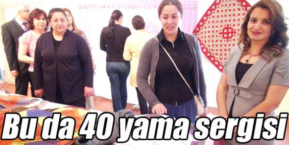 Kars'ta 40 yama sergisi
