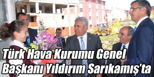 Türk Hava Kurumu Genel Başkanı Yıldırım Sarıkamış’ta