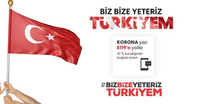 "Biz Bize Yeteriz Türkiyem" bağış kampanyası hesap numaraları