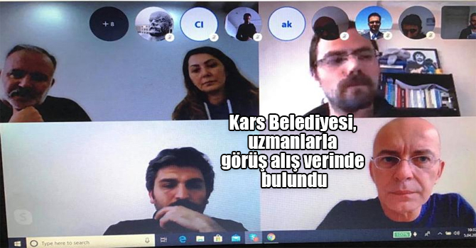 Kars Belediyesi, Koronavirüs tedbirleri için uzmanlarla görüş alış verinde bulundu