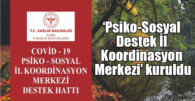 Sağlık çalışanları için ‘Psiko-Sosyal Destek İl Koordinasyon Merkezi’ kuruldu