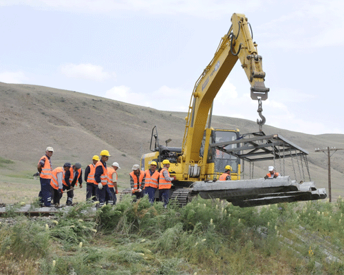 Kars-Erzurum Demiryolu 73 Yıl Sonra Yenileniyor