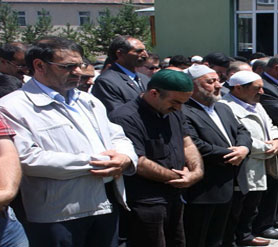 Din görevlisi Emiş son yolculuğuna uğurlandı