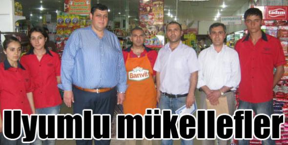 Uyumlu mükelleflere takdir belgesi verildi