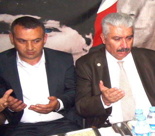 MHP Genel Başkan yardımcısı, iftarını Kars’ta MHP çadırında açtı