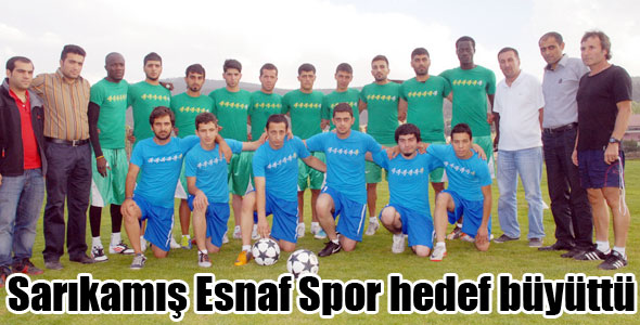 Sarıkamış Esnaf Spor hedef büyüttü