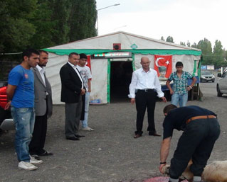 MHP çadırında son iftar!
