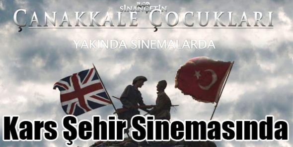 Çanakkale Çocukları Kars Şehir Sinemasında