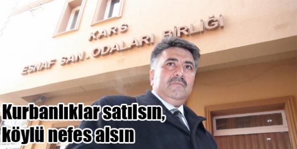 Kurbanlıklar satılsın, köylü nefes alsın