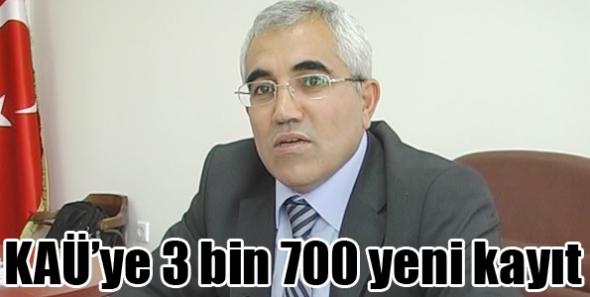 KAÜ’ye 3 bin 700 yeni kayıt