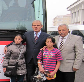 Kars’tan 40 öğrenci Cumhuriyet Eğitim Gezisine katıldı