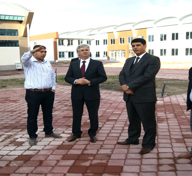 Haydar Aliyev Endüstri Meslek Lisesi’ne ziyaret