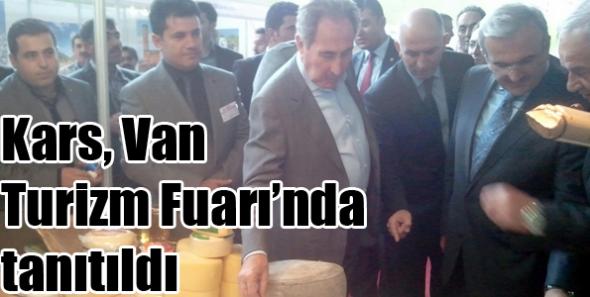 Kars, Van Turizm Fuarı’nda tanıtıldı