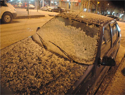 Kars’ta dolu yaşamı felç etti