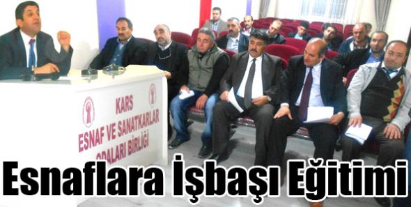 İŞKUR’dan esnaflara İşbaşı Eğitimi