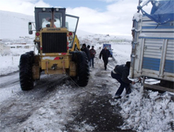 ARDAHAN'DA KAR YAĞIŞI