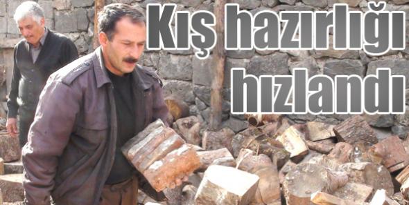 Kış hazırlığı hızlandı