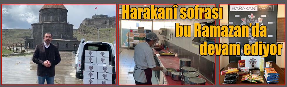 Geleneksel Harakanî sofrası bu Ramazan’da devam ediyor