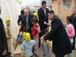 Bağış Elezığ'da Deprem Bölgesinde