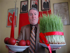 Kars’tan Konya’ya kargoyla Nevruz Honçası gönderdi