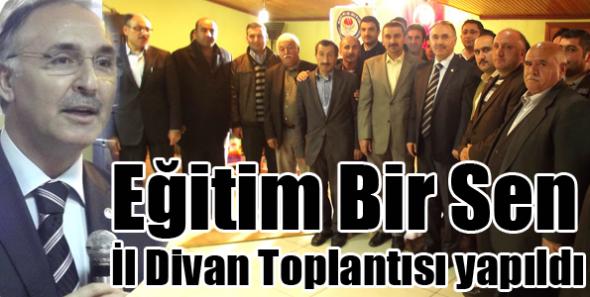 Eğitim Bir Sen İl Divan Toplantısı yapıldı