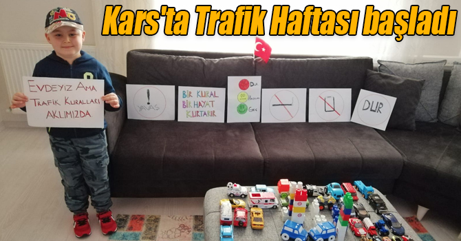 Kars'ta Trafik Haftası başladı