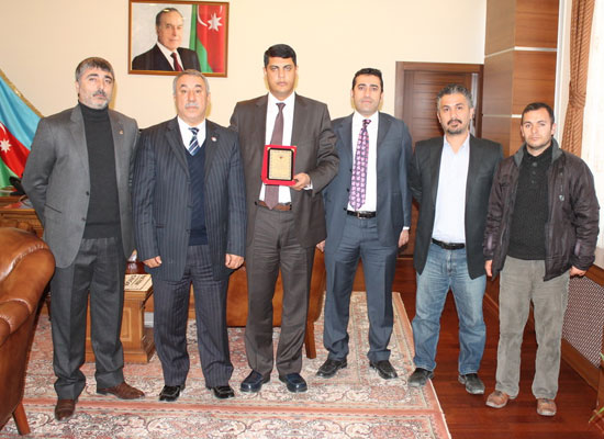 Azerbaycan Kars Başkonsolosuna ziyaret