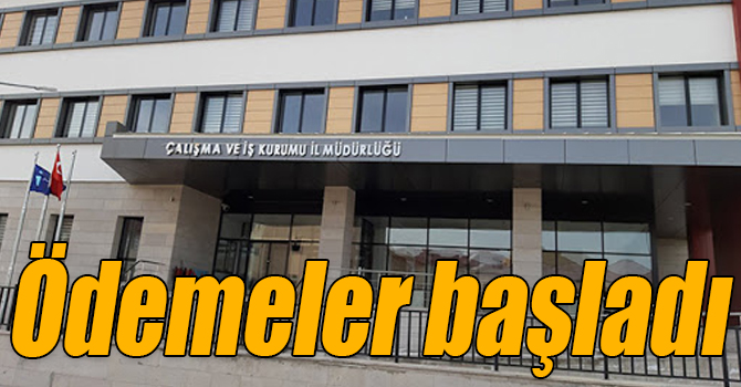 Kısa çalışma ödemeleri başladı