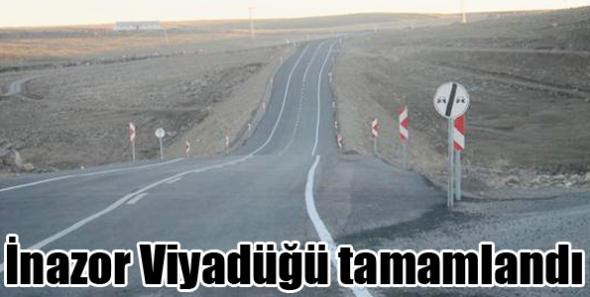İnazor Viyadüğü tamamlandı