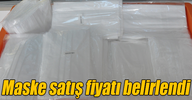 Ticaret Bakanlığı, maske satış fiyatını ve adedini belirledi