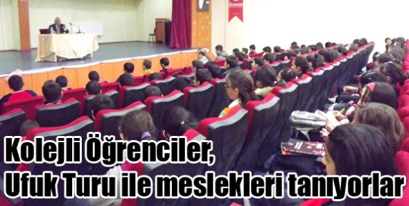 Kolejli Öğrenciler, Ufuk Turu ile meslekleri tanıyorlar