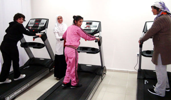 Kars'a Fitness Salonu