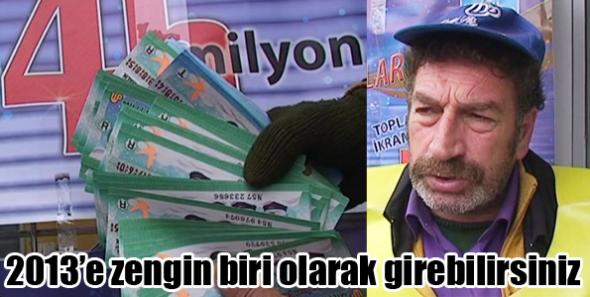 2013’e zengin biri olarak girebilirsiniz
