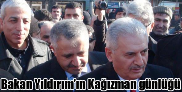 Bakan Yıldırım’ın Kağızman günlüğü