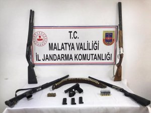 Malatya'da silah kaçakçılığı operasyonu: 3 gözaltı