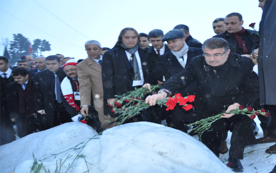 Bakanlar Sarıkamış'ta