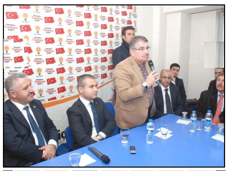 Ak parti İl Teşkilatına Ziyaret